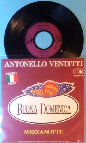 Antonello venditti single - venditti, 7"