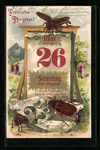 Litografia buona pentecoste - litografia,